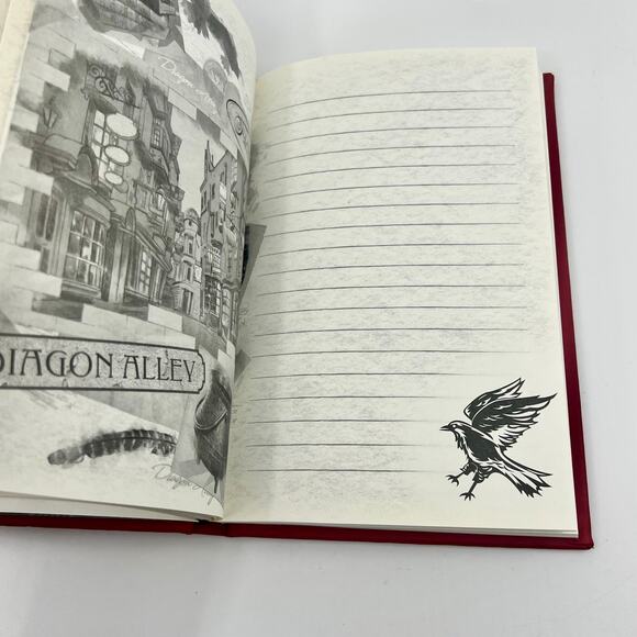 Harry Potter Platform 9 3/4 Red Journal with Pictures - Picture 7 of 9